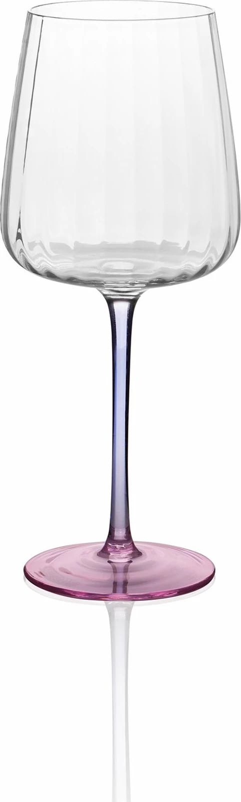 Vazo qelqi ngjyrë rozë, Hermia, BRD0108