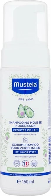Shampon për fëmijë Mustela Bébé Foam, 150ml