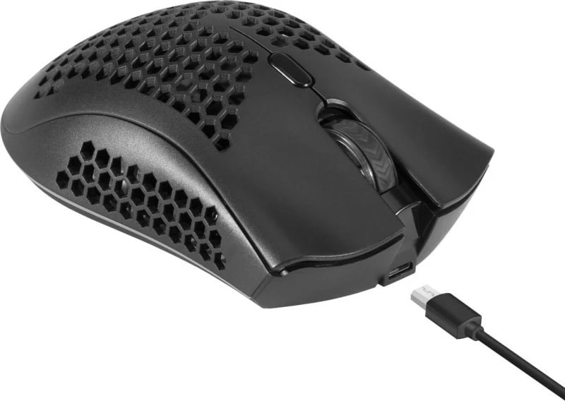 Maus wireless Defender Warlock GM-709L, RGB, 2400 dpi, i zi