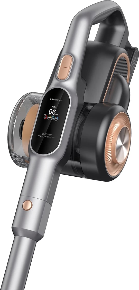 Fshesë me korrent pa kabllo JIMMY H10 Pro, 0.6L, 245 AW, Silver/Gri