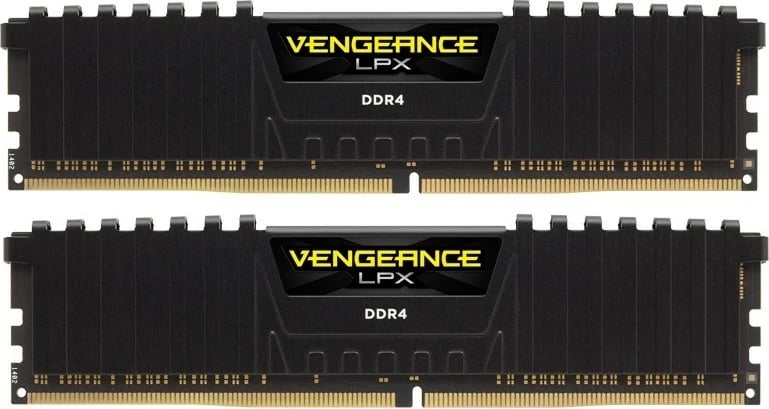 RAM Memorje Corsair Vengeance LPX, 16GB (2x8GB), DDR4, 3200MHz, CL16, E zezë RAM Memorje Corsair Vengeance LPX, 16GB (2x8GB), DDR4, 3200MHz, CL16, E zezë