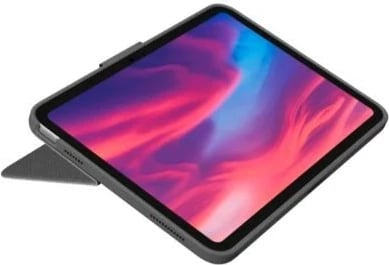 Mbështjellës me tastierë Logitech Combo Touch për iPad 10th Gen, 10.9", Gri