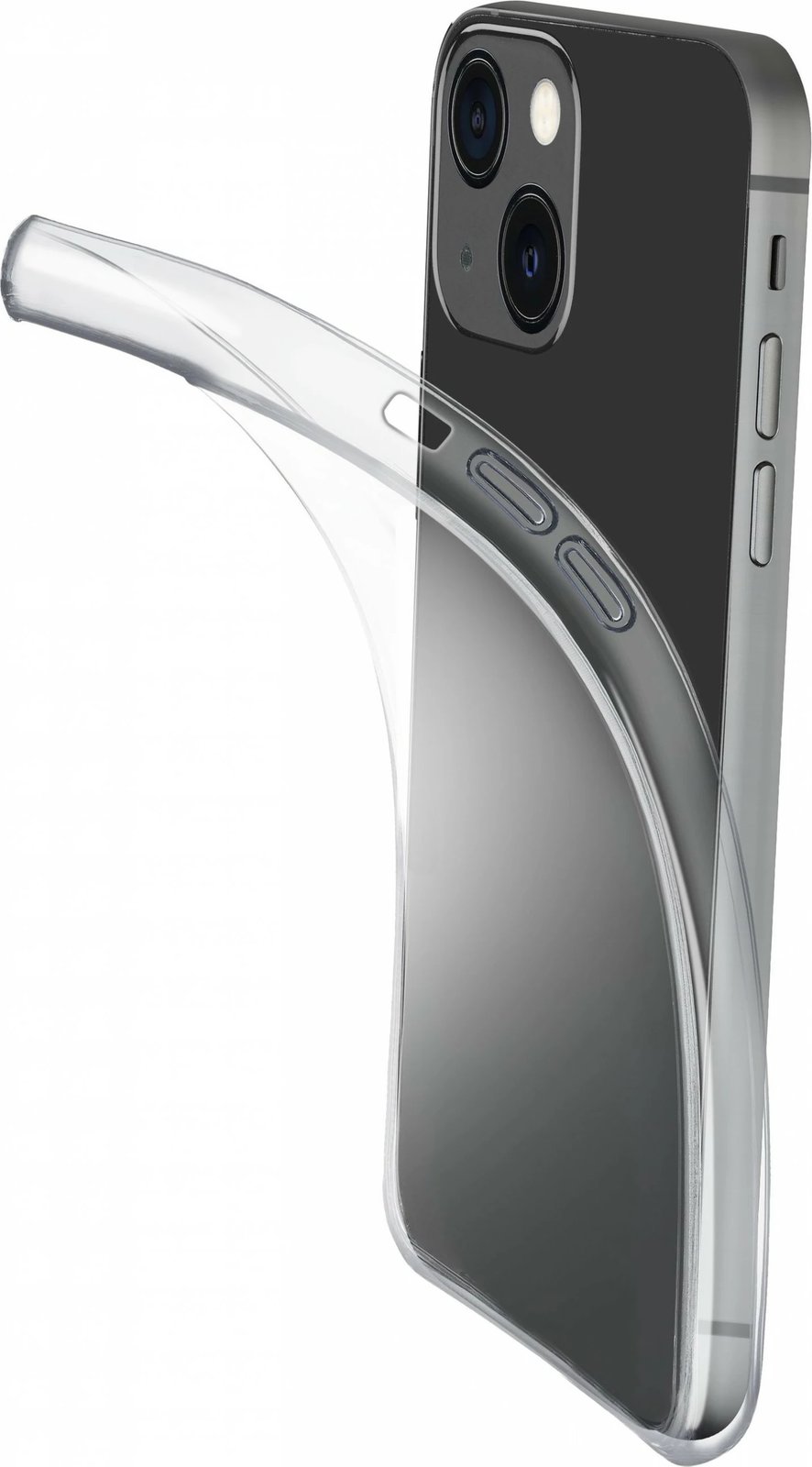 Mbështjellës Cellular Line Fine për iPhone 14, transparent