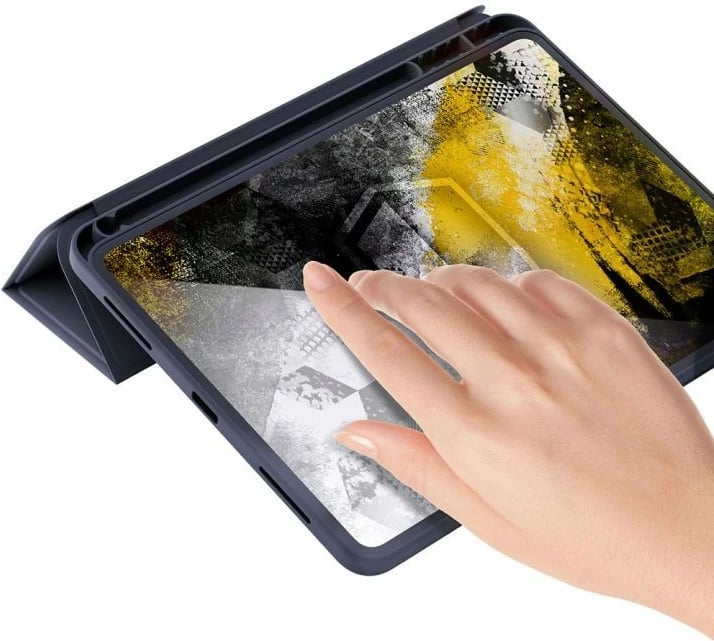 Mbështjellës tablet 3MK Soft Tablet Case, për iPad Pro 13" (M4, 7 gen.), i zi