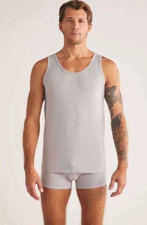 Fanellë e brendshme për burra, ngjyrë gri, Jumeon, 1C11CEAK241.002.C00079