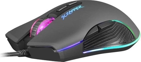Mausi për lojëra Natec, Fury Scrapper, me dritë RGB