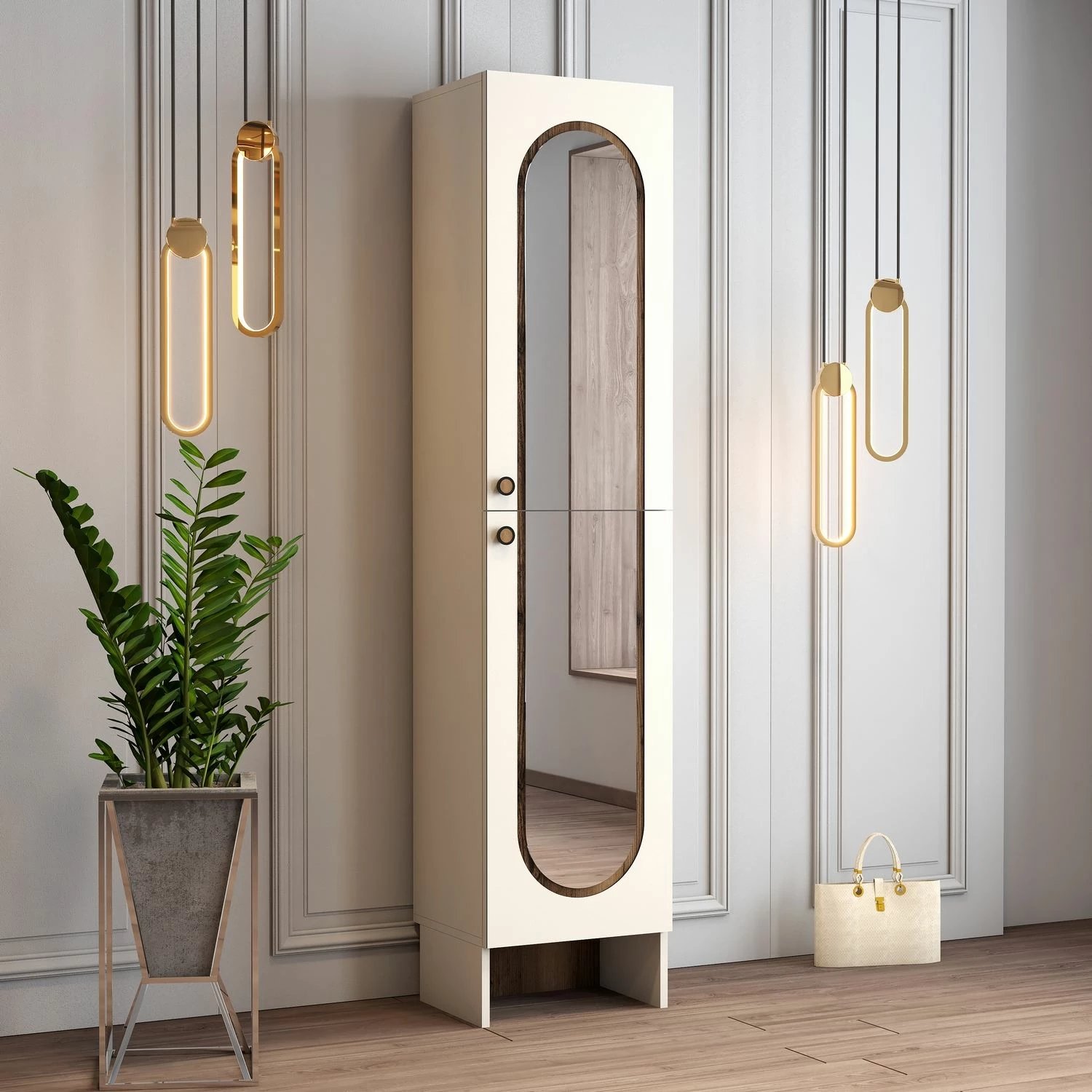 Stendë për korridor Skye Decor, Palermo M, krem, arre