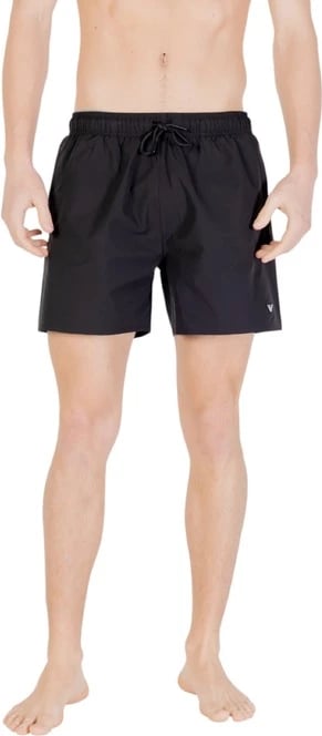 Kostum noti për meshkuj Emporio Armani Underwear, i zi