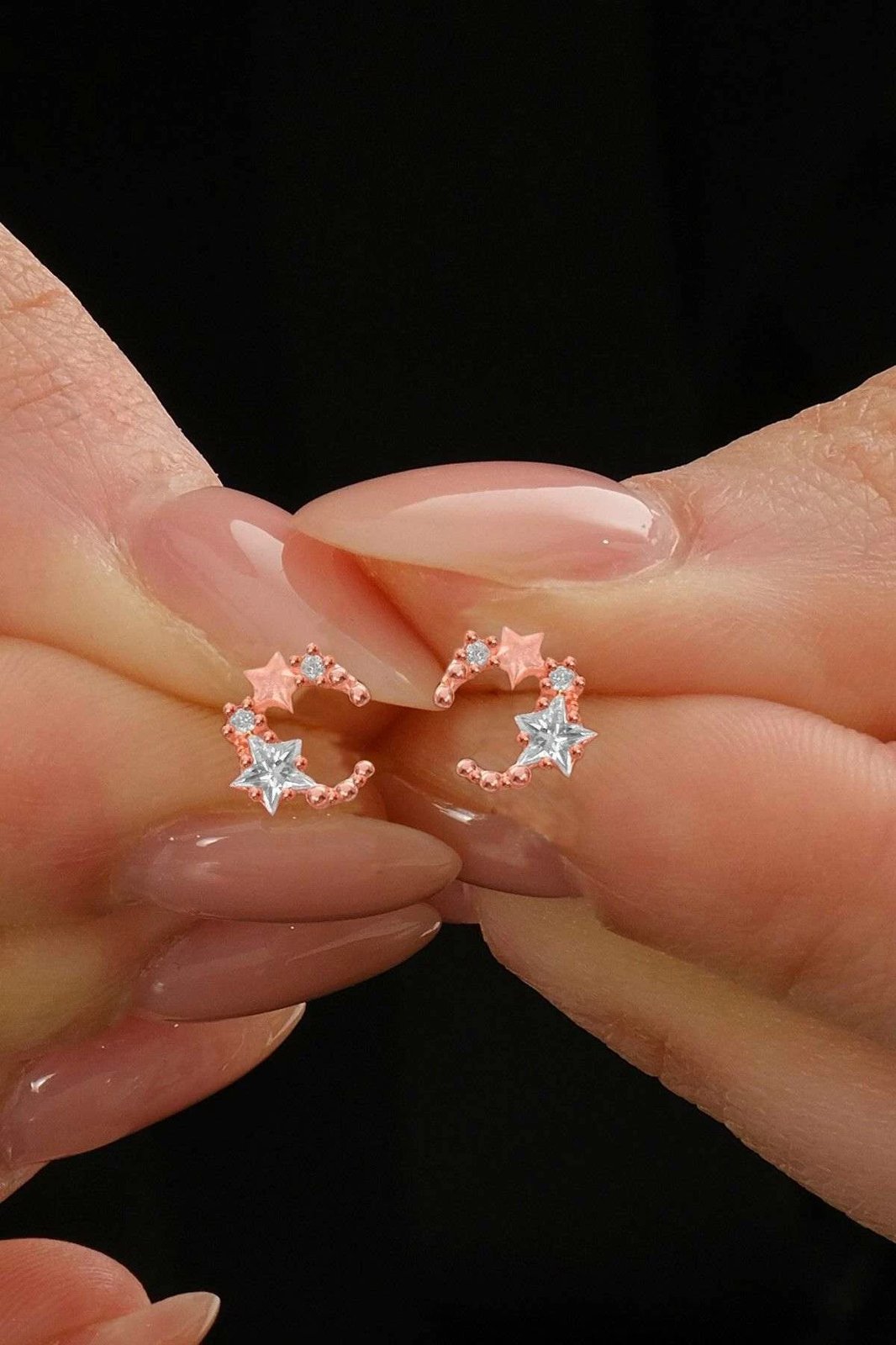 Vathë argjendi Jumeon, ngjyrë ari rozë, SGTL12843