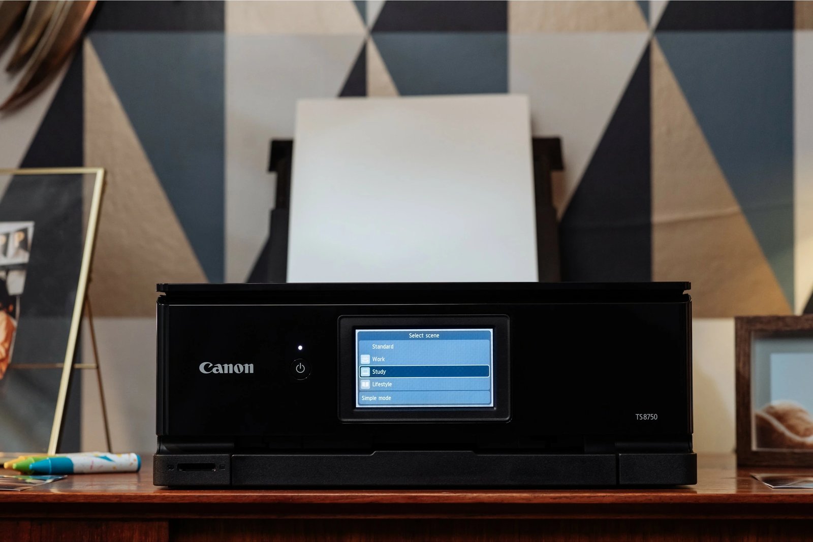 Printer Canon PIXMA TS8750, Inkjet, Printim ngjyra, 4800 x 1200 DPI, Kopjim ngjyra, A4, E zezë