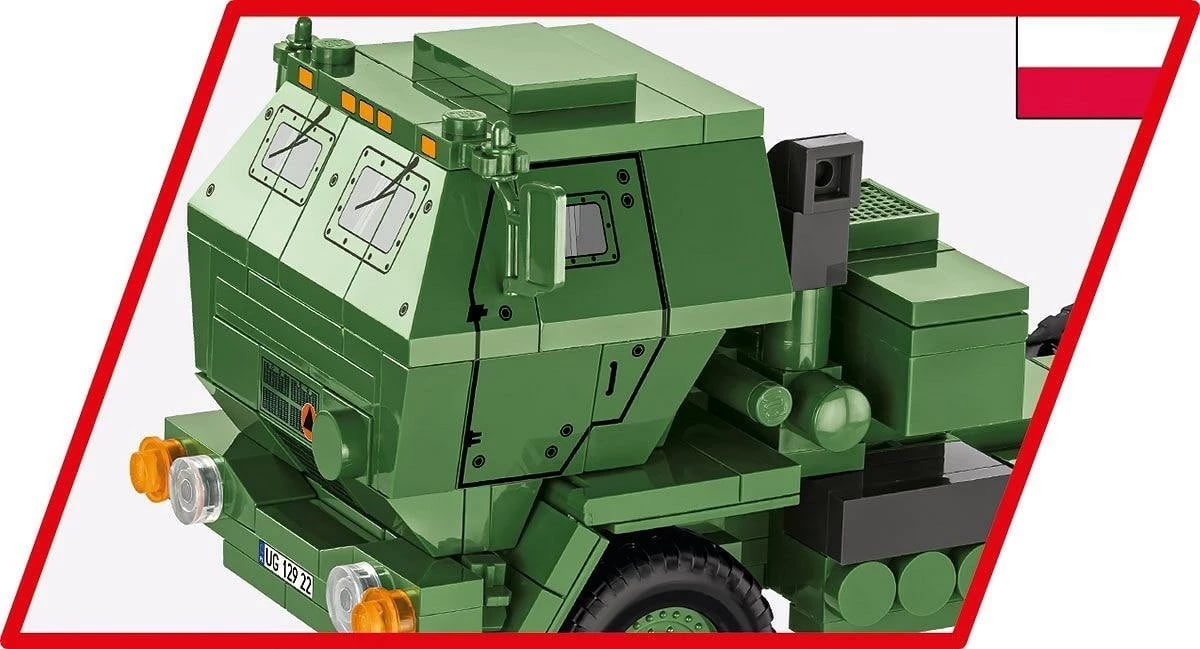 Set ndërtimi COBI M142 HIMARS, 621 copa, Jeshile