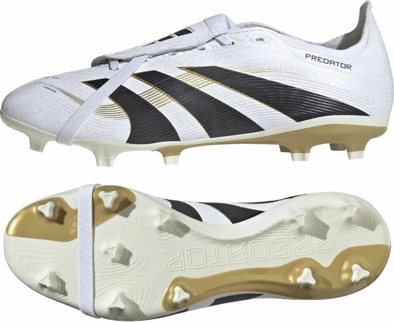 Atlete futbolli adidas për meshkuj, të bardha