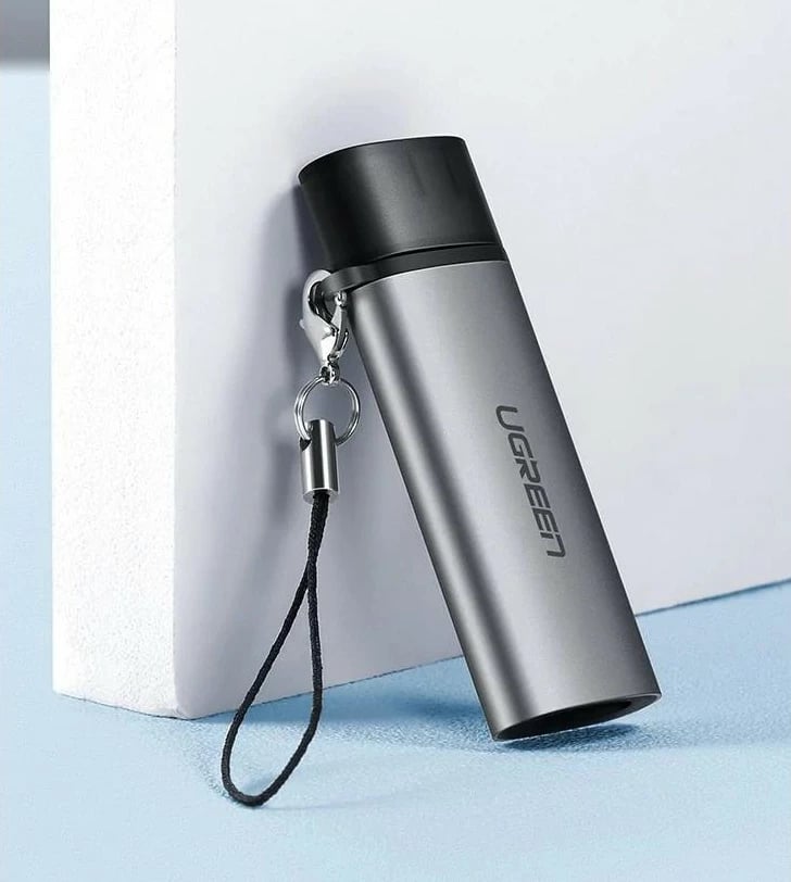 Lexues kartelash Ugreen USB-C, 2 slote, gri