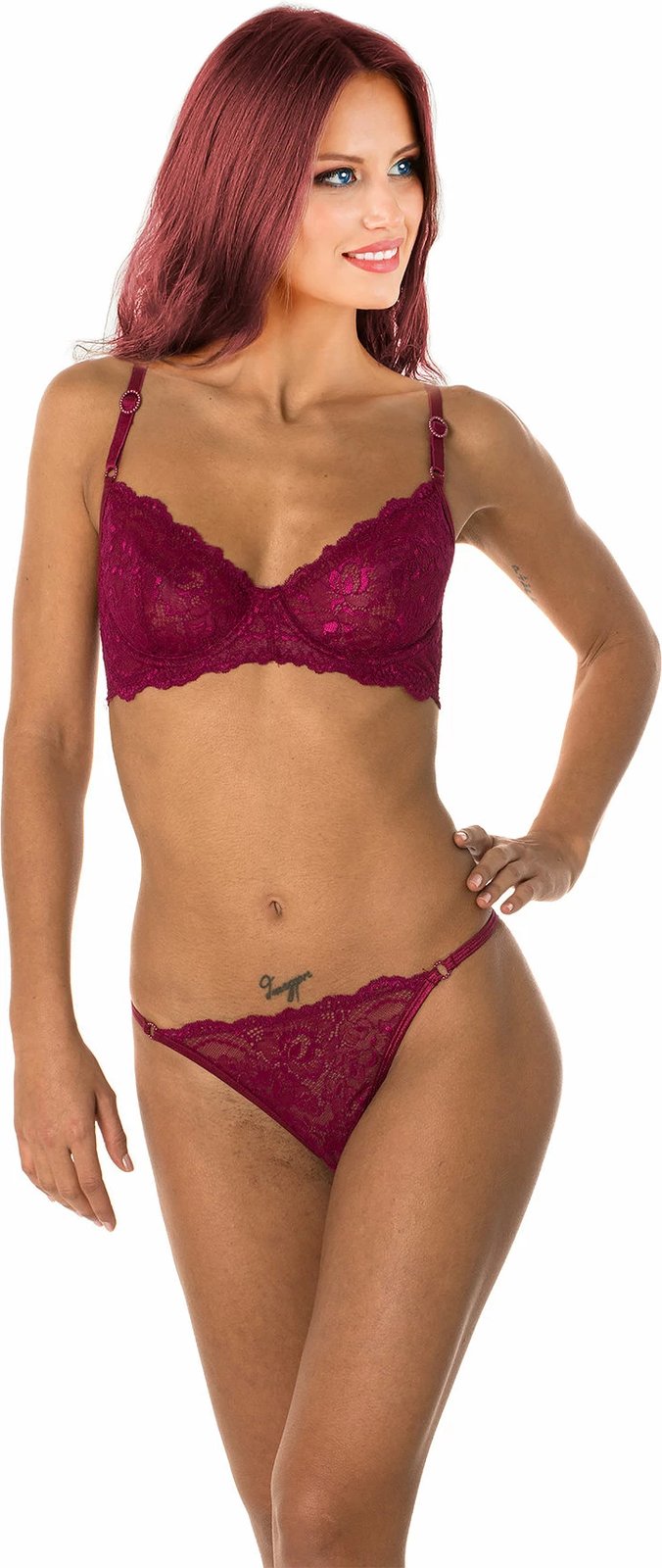 Set reçipete me brekë Jumeon, fuchsia, 002-000473