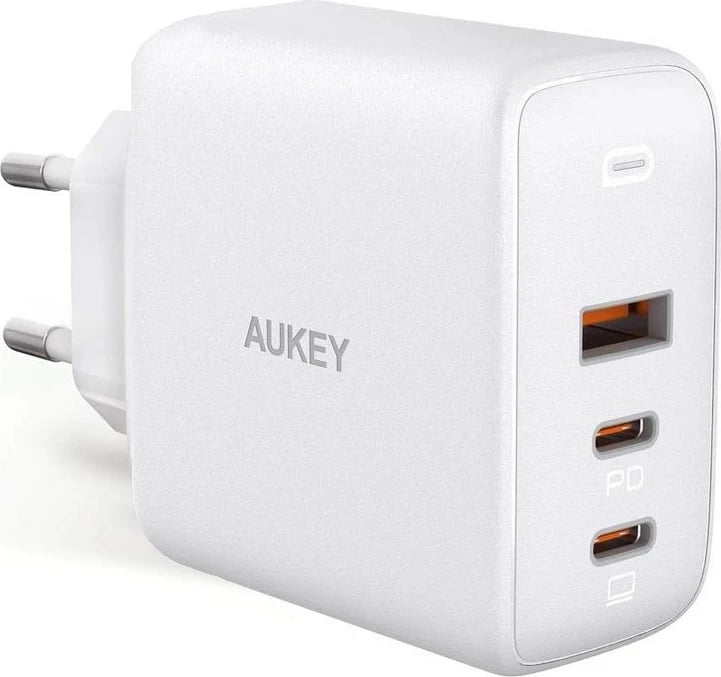 Karikues muri AUKEY PA-B6S Omnia Mix, 90W, 3xUSB (2xUSB-C + 1xUSB-A), i bardhë