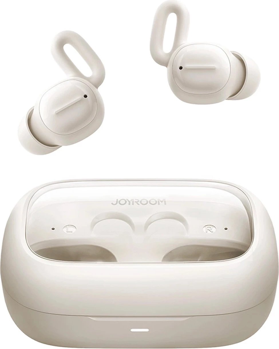 Kufje TWS Joyroom JR-TS1 Cozydots Series, Bluetooth 5.3, anulim zhurme, të bardha