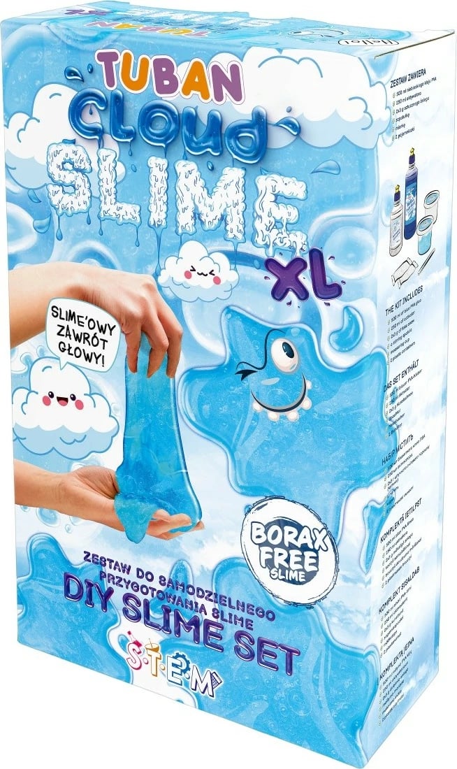Set modelimi slime Cloud XL TUBAN, TU3173, azure