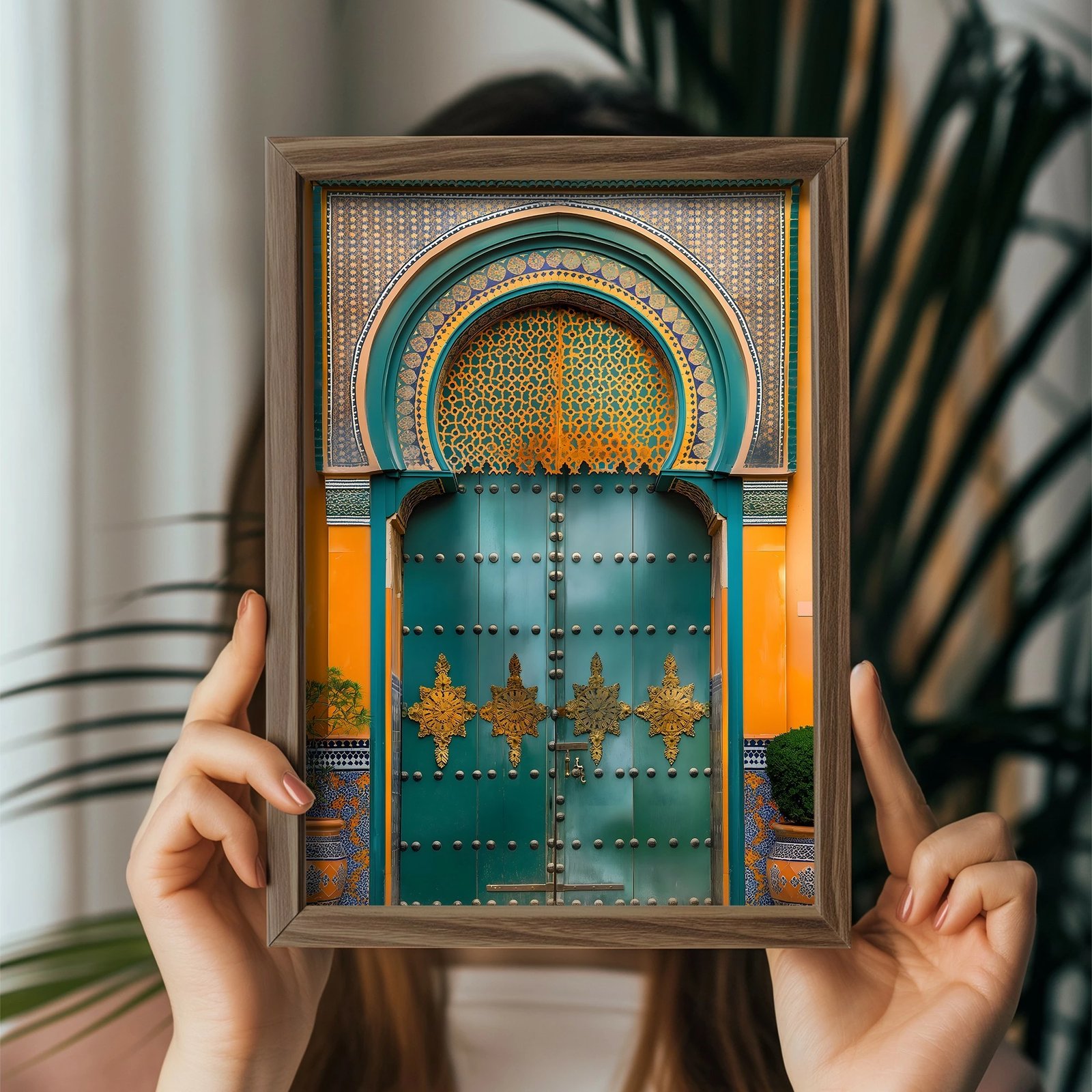 Pikturë dekorative me kornizë MDF, Wallity, GE120-L