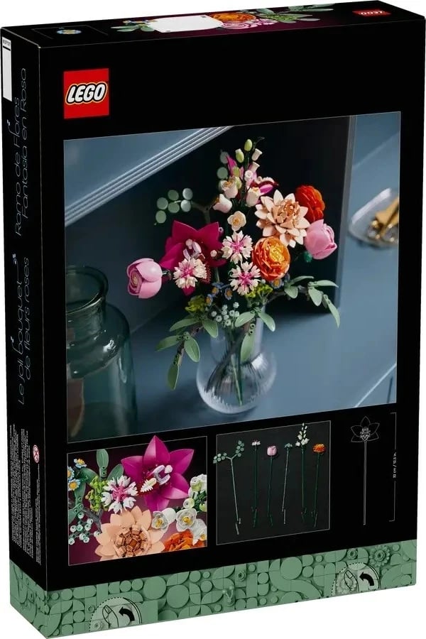 Set LEGO ICONS 10342 Pretty Pink Flower Bouquet Set LEGO ICONS 10342 Pretty Pink Flower Bouquet