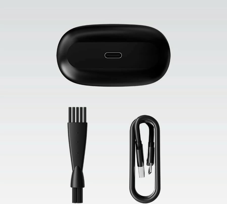 Makinë rroje për udhëtim, Feel-Maestro MR-671, 2 koka, USB-C, 60 min, IPX7, ekran LED, e zezë