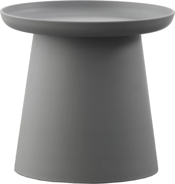 Tavolinë kafeje Tech, ngjyrë gri, 50x50x46.5 cm