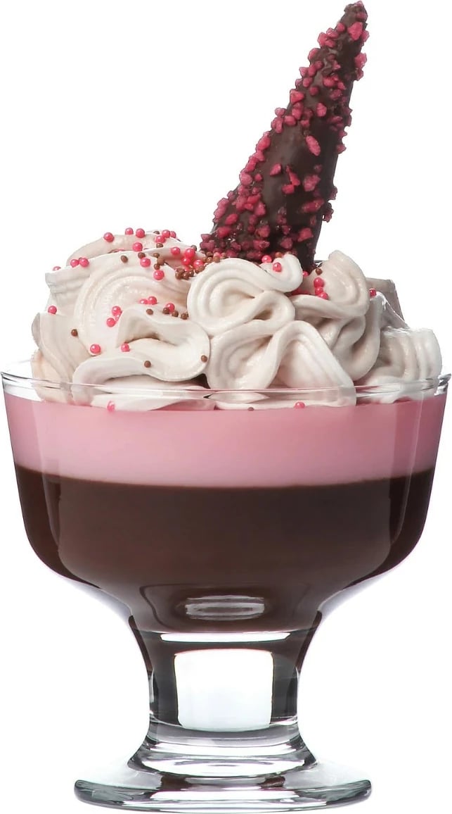 Set gotash prej qelqi (6 copë), Hermia Concept, LV-DES55F