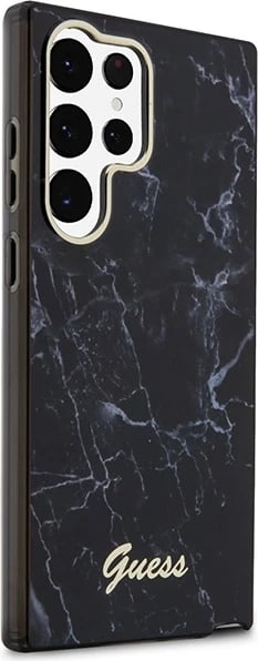 Mbështjellës Guess GUHCS23LPCUMAK për Samsung Galaxy S23 Ultra, hardcase, Marble, i zi Mbështjellës Guess GUHCS23LPCUMAK për Samsung Galaxy S23 Ultra, hardcase, Marble, i zi