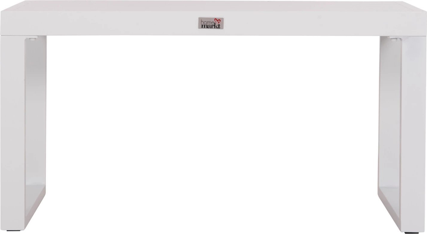 Tavolinë anësore për shezlong, alumini i bardhë, SENTRY FH6275.01, 87x43.5x45cm