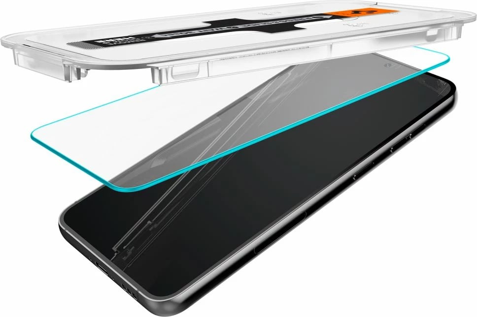 Xham i temperuar Spigen Glas.tR EZ Fit për Samsung Galaxy S23, 2 copë