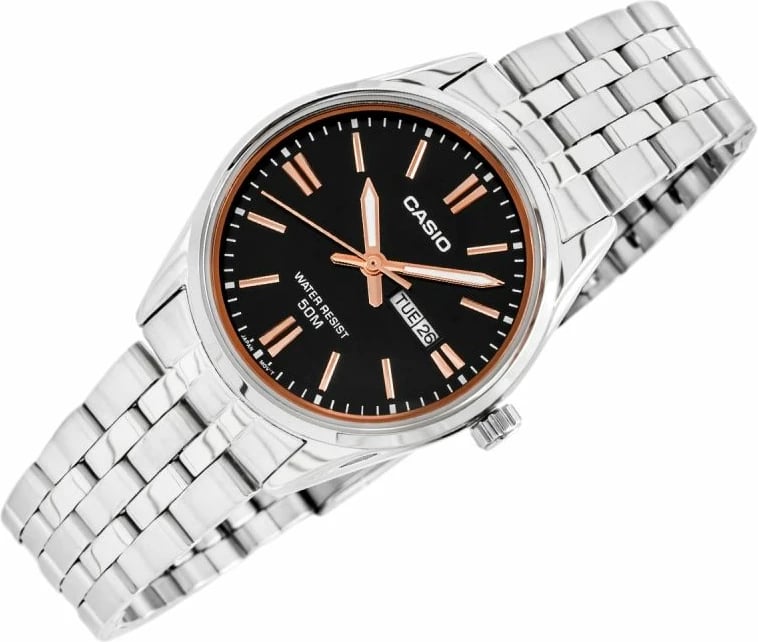 Orë dore për femra CASIO, argjendi