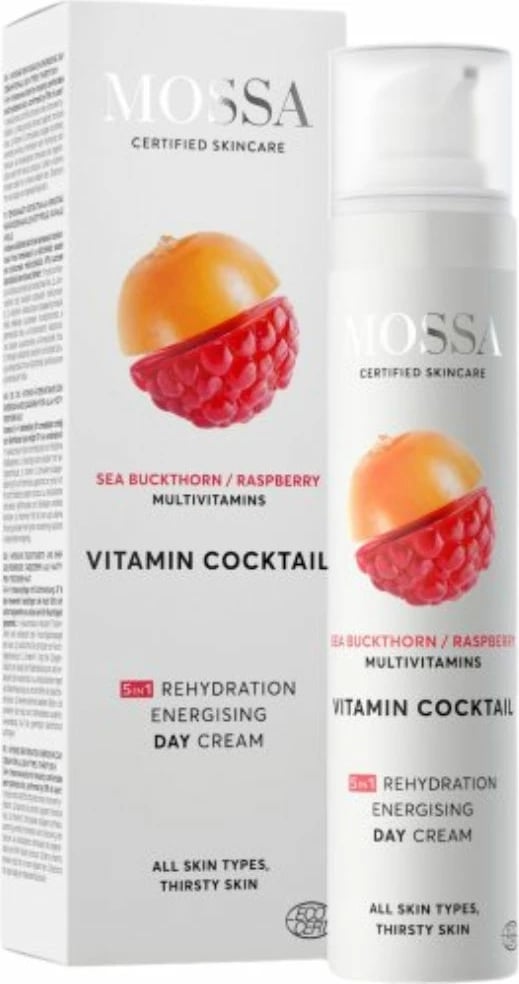 Krem dite hidratues dhe energjizues për femra MOSSA Vitamin Cocktail, 50ml