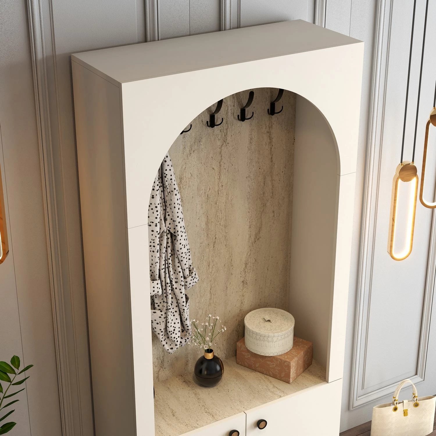 Stendë korridori Skye Decor, Palermo K, krem, travertin