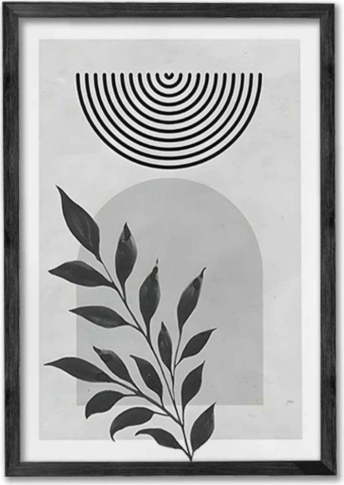 Pikturë dekorative me kornizë (3 copë), Wallity, Ersy3Syhcrv66