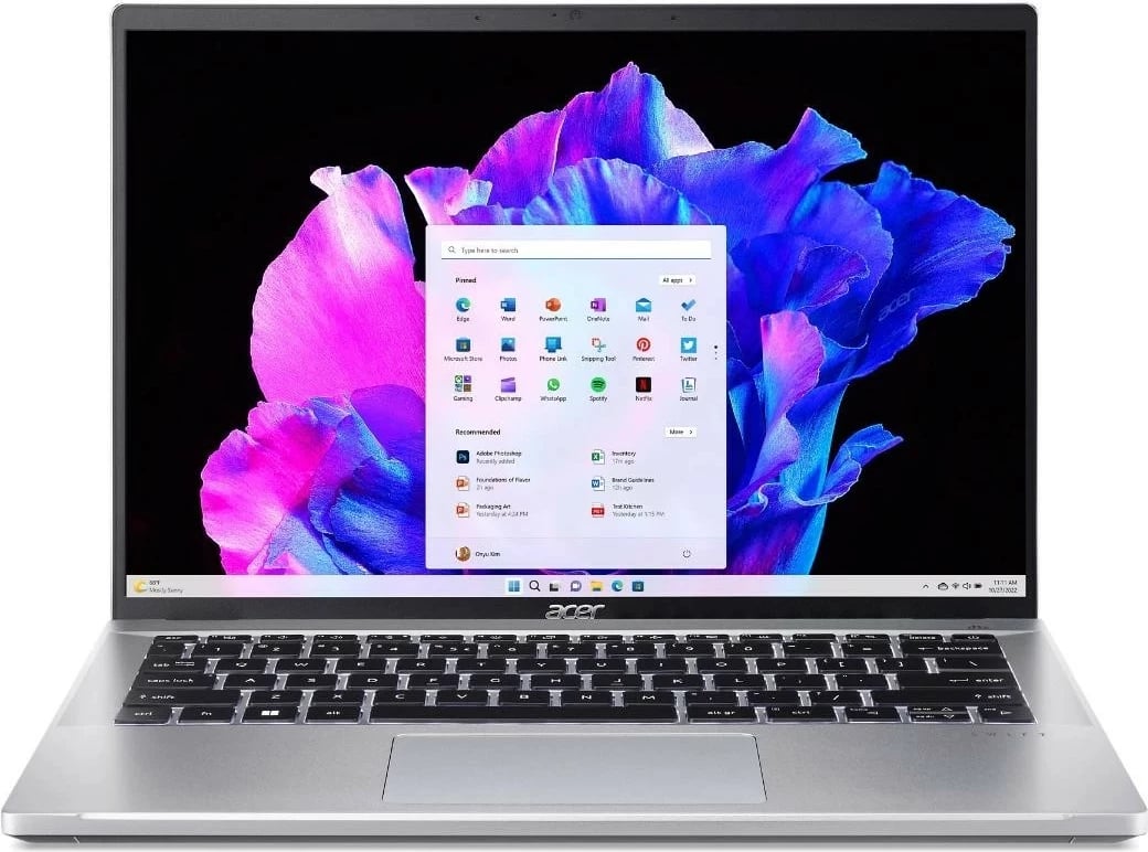 Laptop Acer Swift Go 14 SFG14, i7-13700H, 16GB RAM, 1TB SSD, 14 inch, argjendi