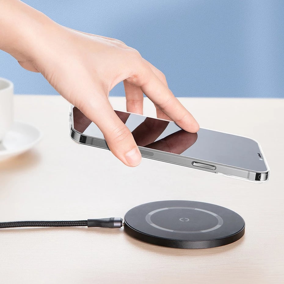 Mbështjellës Baseus Frosted Glass Case për iPhone 13 Pro, ARWS001001, zi