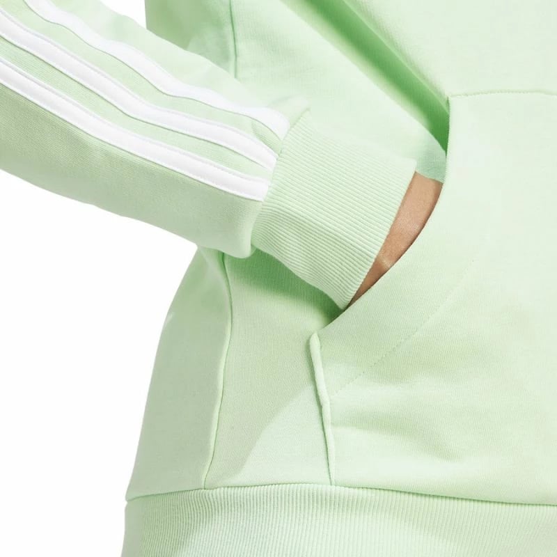 Duks me kapuç adidas për femra, jeshile