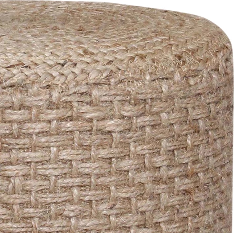 Stol jute Axar Inart, ngjyrë natyrale, D40x40cm