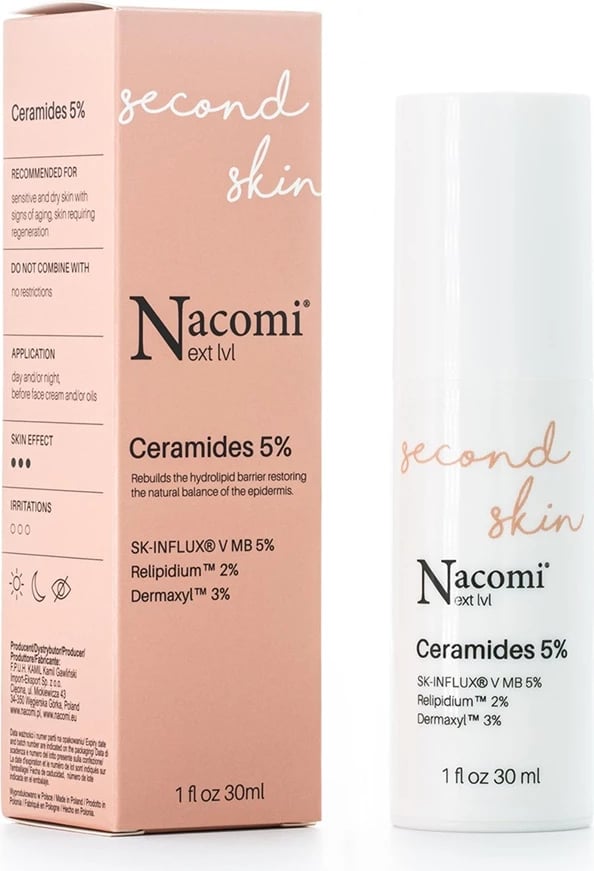 Serum për fytyrë Nacomi Next Level Ceramidy 5% për femra, 30ml Serum për fytyrë Nacomi Next Level Ceramidy 5% për femra, 30ml