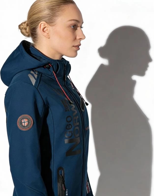 Jakne femra Geographical Norway navy blue