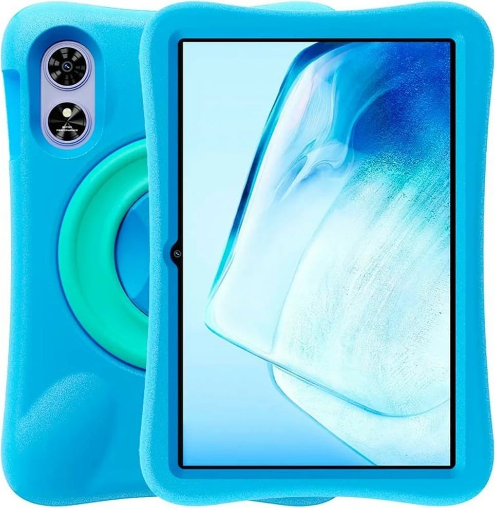 Tablet OUKITEL OT6 Kids Wifi 10.1", 4/64GB, Android 13, Blu, me stylus dhe mbështjellës