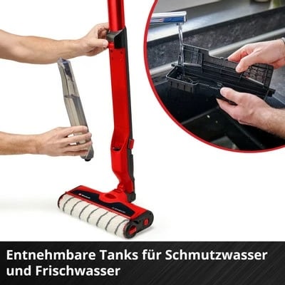 Pastrues dysheme pa kabllo Einhell CLEANEXXO, Power X-Change, 400ml, i kuq Pastrues dysheme pa kabllo Einhell CLEANEXXO, Power X-Change, 400ml, i kuq