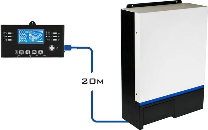 Set i pajisjeve Solare Azo Digital, ESB-6kW-24, MPPT 8xPV