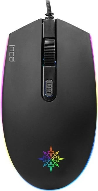 Maus gaming Inca IMG-GT13, 1200 DPI, RGB, 4 butona, USB, i zi