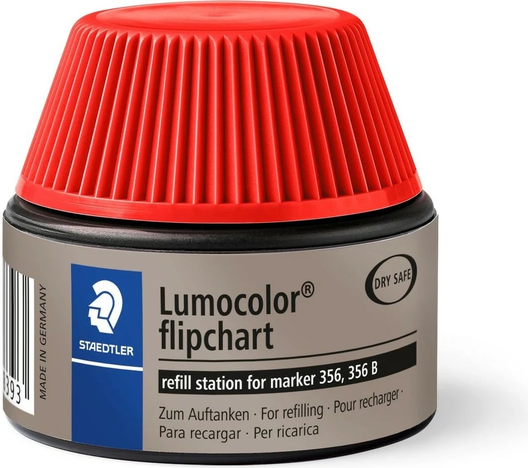 Stacion rimbushjeje STAEDTLER Lumocolor 488 56-2, 30ml, për marker 356/356 B, kuqe