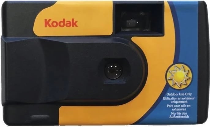 Kamera Kodak Daylight, e zezë e verdhë