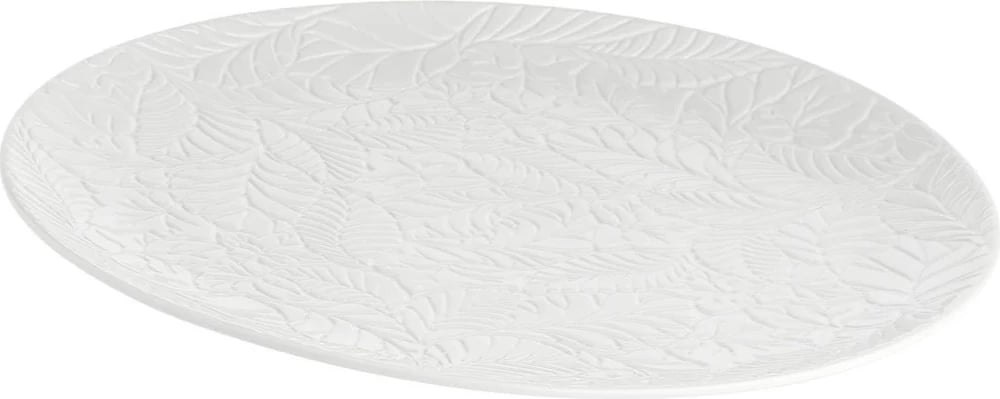 Tabaka e rrumbullakët LA PORCELLANA BIANCA Bosco, 34 cm, Bardhë