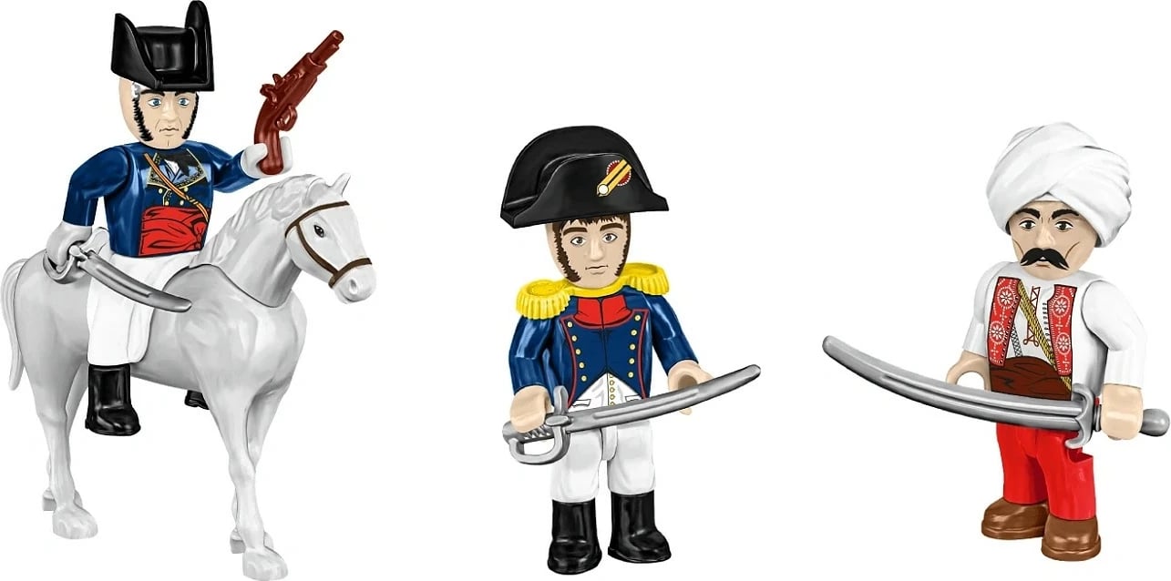 Set konstruktues Cobi Campagne d'Égypte 1798-1801, COBI-20092, 243 elemente, 3 figurina