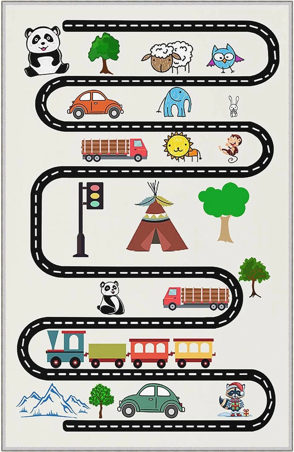 Qilim për korridor, shumëngjyrësh, Conceptum Hypnose, HMNT515, 80x200cm