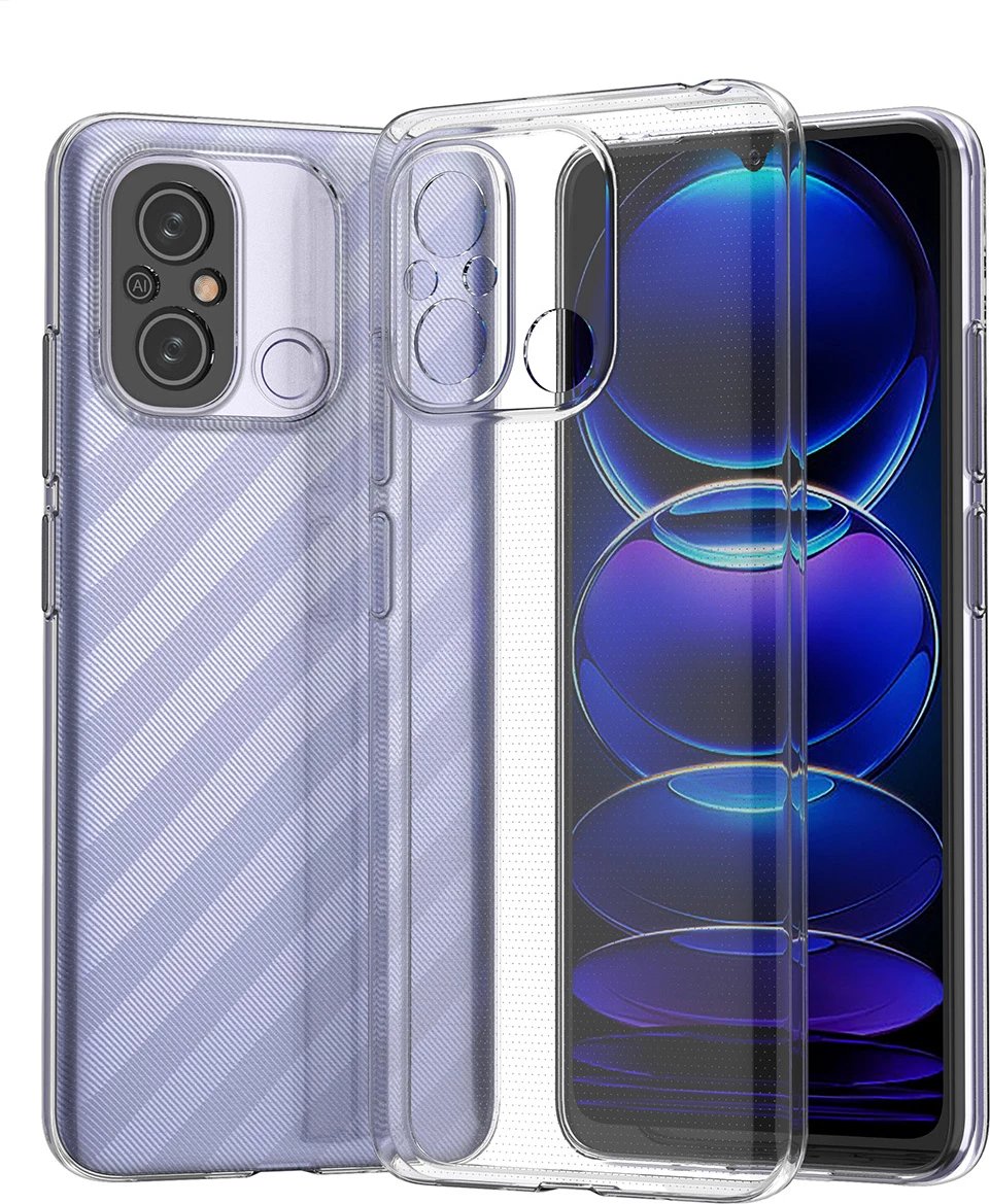 Mbështjellës Hurtel Ultra Clear 0.5mm për Xiaomi Redmi 11A / Poco C55 / Redmi 12C, Transparent
