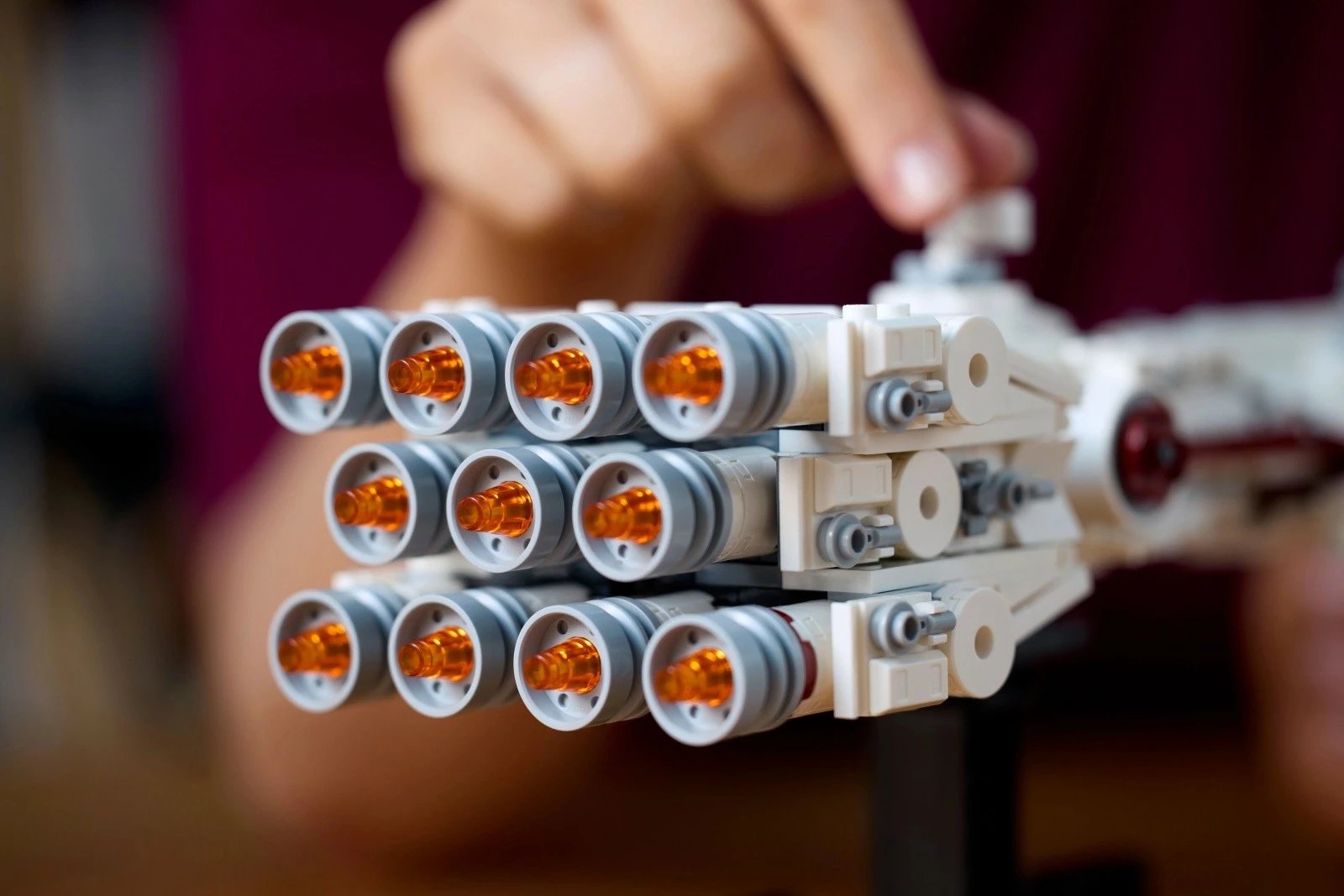 Set LEGO Star Wars Tantive IV 75376, 654 pjesë, për të rritur, Bardhë/Gri